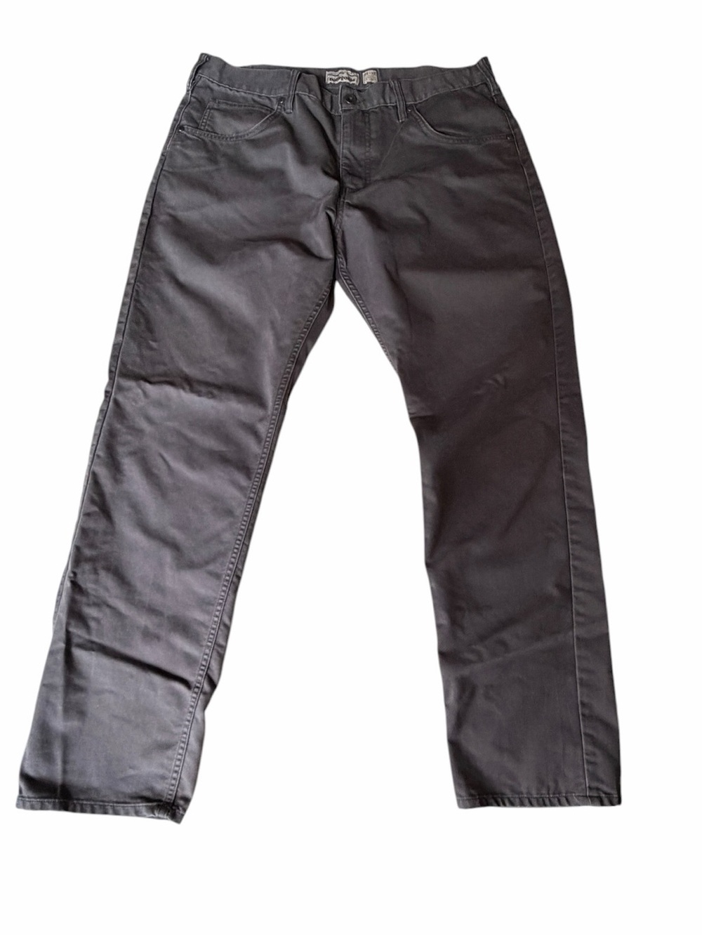 Mens Gray Patagonia Iron Clad Utility Hiking Outdoors Pants, 38x32 (inseam 31”)